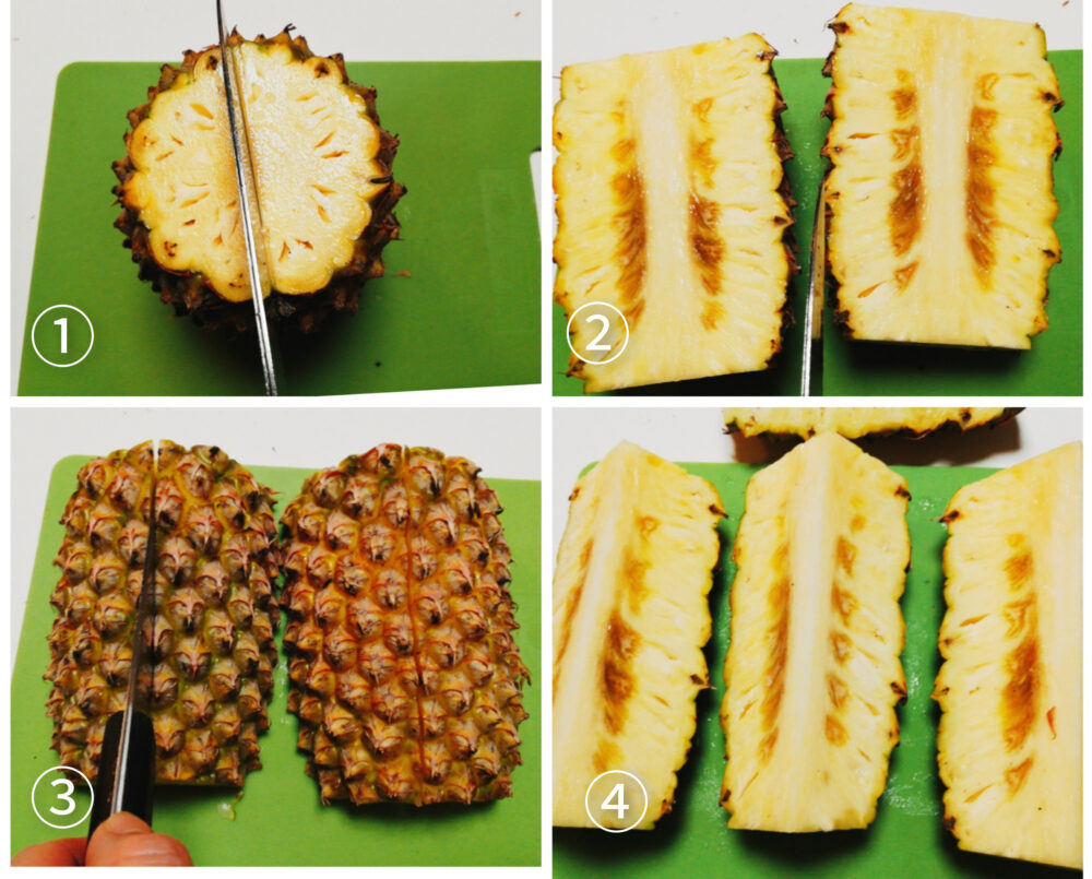 台湾パイナップルの切り方 パティシエが映える方法を教えます スイーツ大陸
